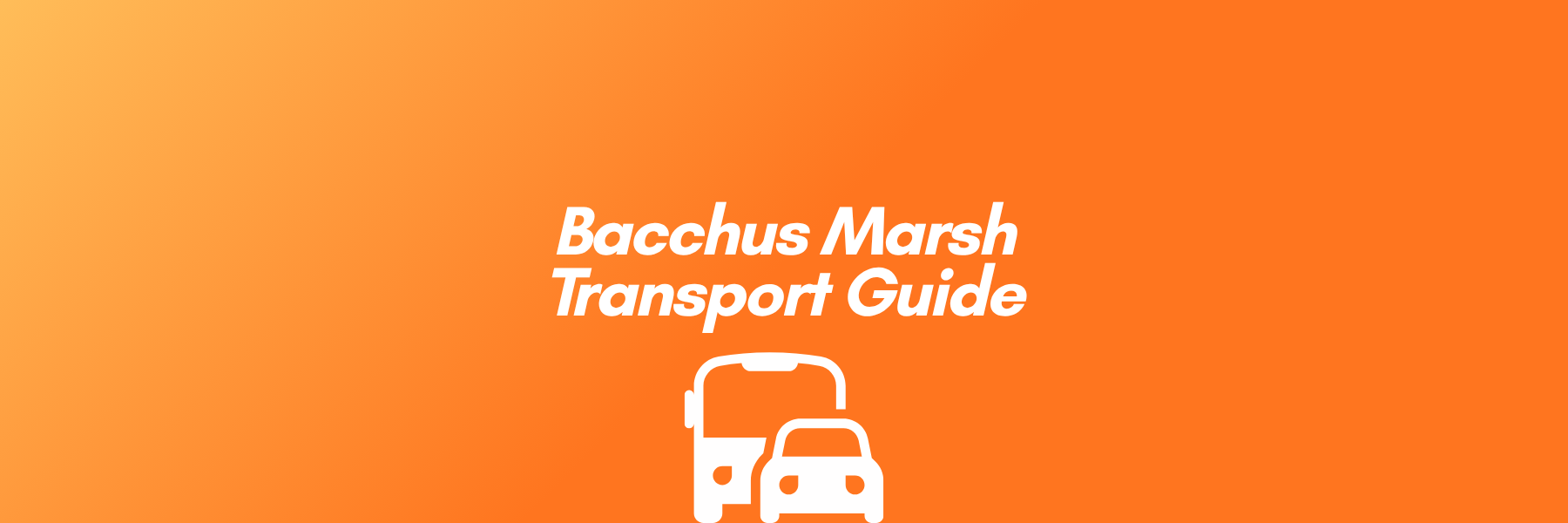 Bacchus Marsh Transport Guide